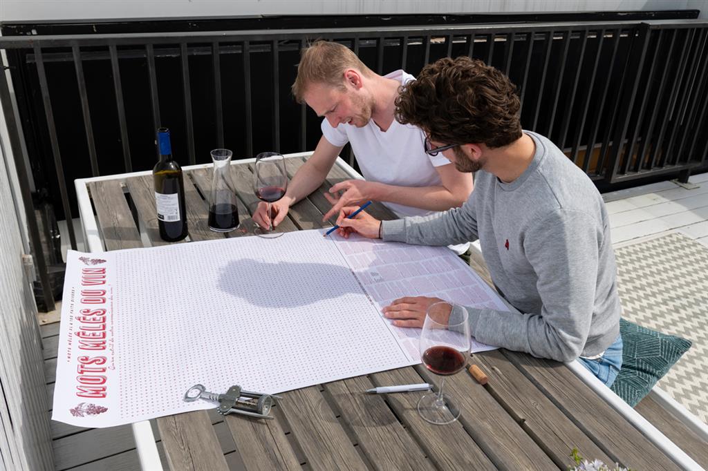 XL Game Poster - Wine Word Search 