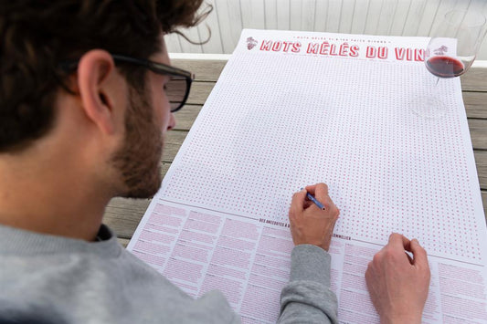 XL Game Poster - Wine Word Search 