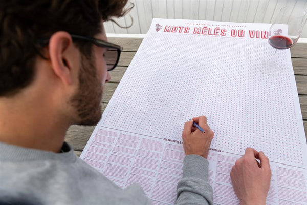 Poster del gioco XL - Ricerca di parole sul vino 
