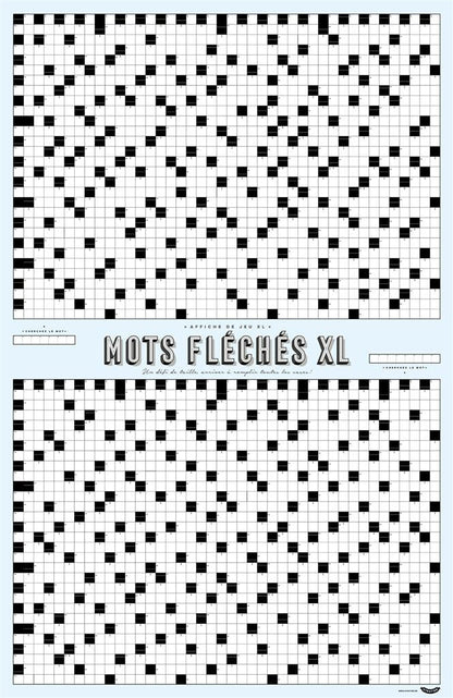 XL Game Poster - Crosswords 
