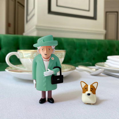 The Queen &amp; Royal Corgi Collectible Item
