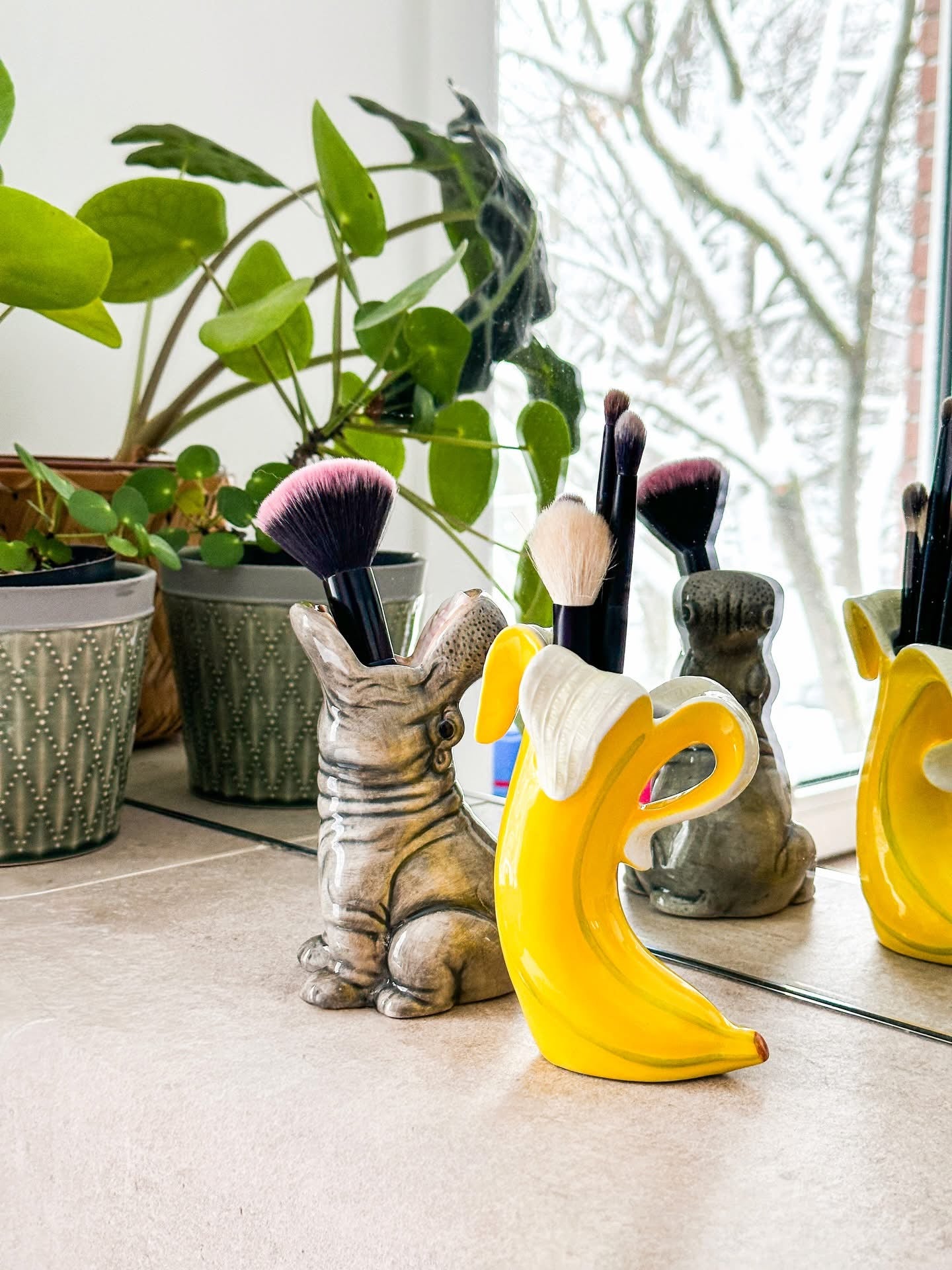 Petit Vase Banana Romance