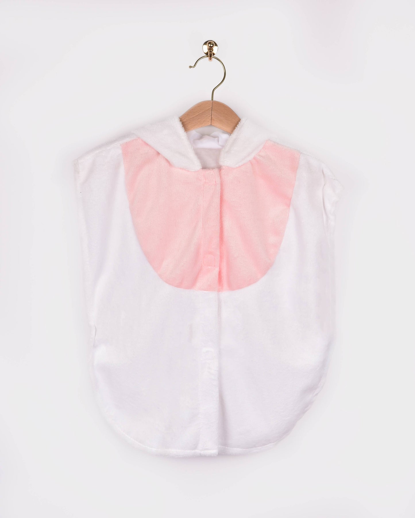 Mini cape lapin 86-110 cm pour enfants de 1 à 4 ans