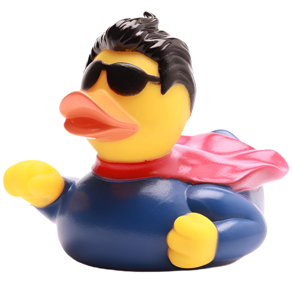Superhero Duck