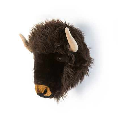 Decorazione da parete in peluche di Alex il bufalo