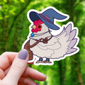 Adesivo Witch Hen TTRPG