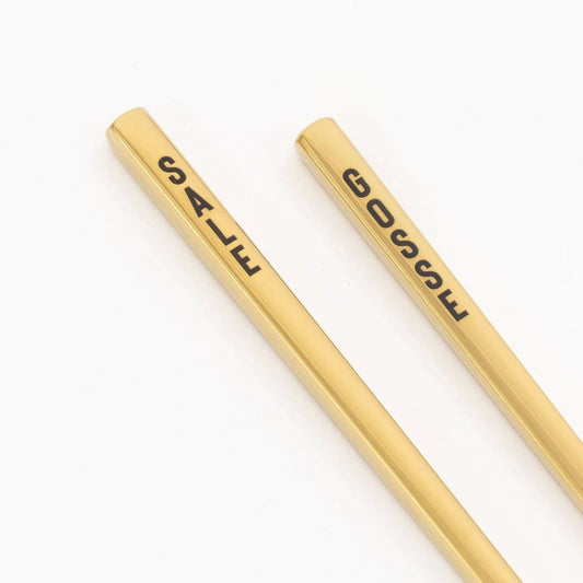 Baguettes estilo bebé sucio