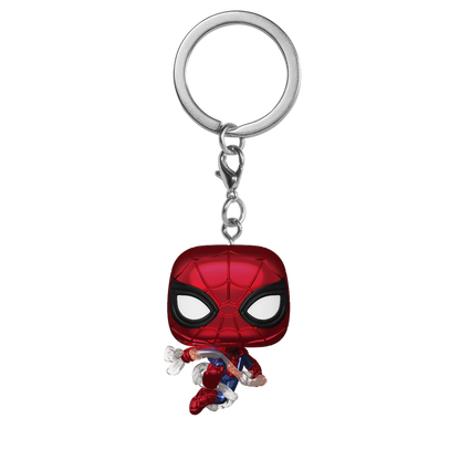 Funko Pop! Keychain Spider-Man (Brand New Day) (Metallic) - vue officielle 1
