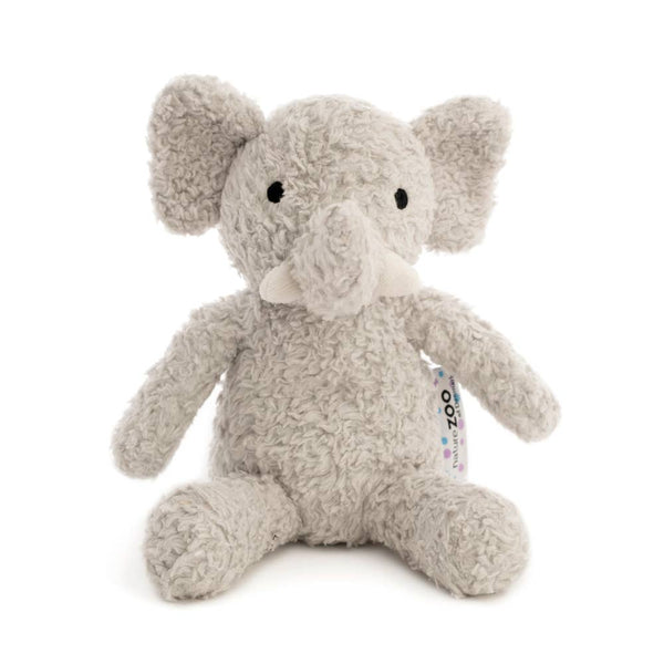 Ours en peluche bio gris éléphant