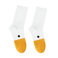 Meias de pato branco