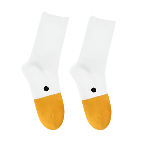 Witte eendensokken