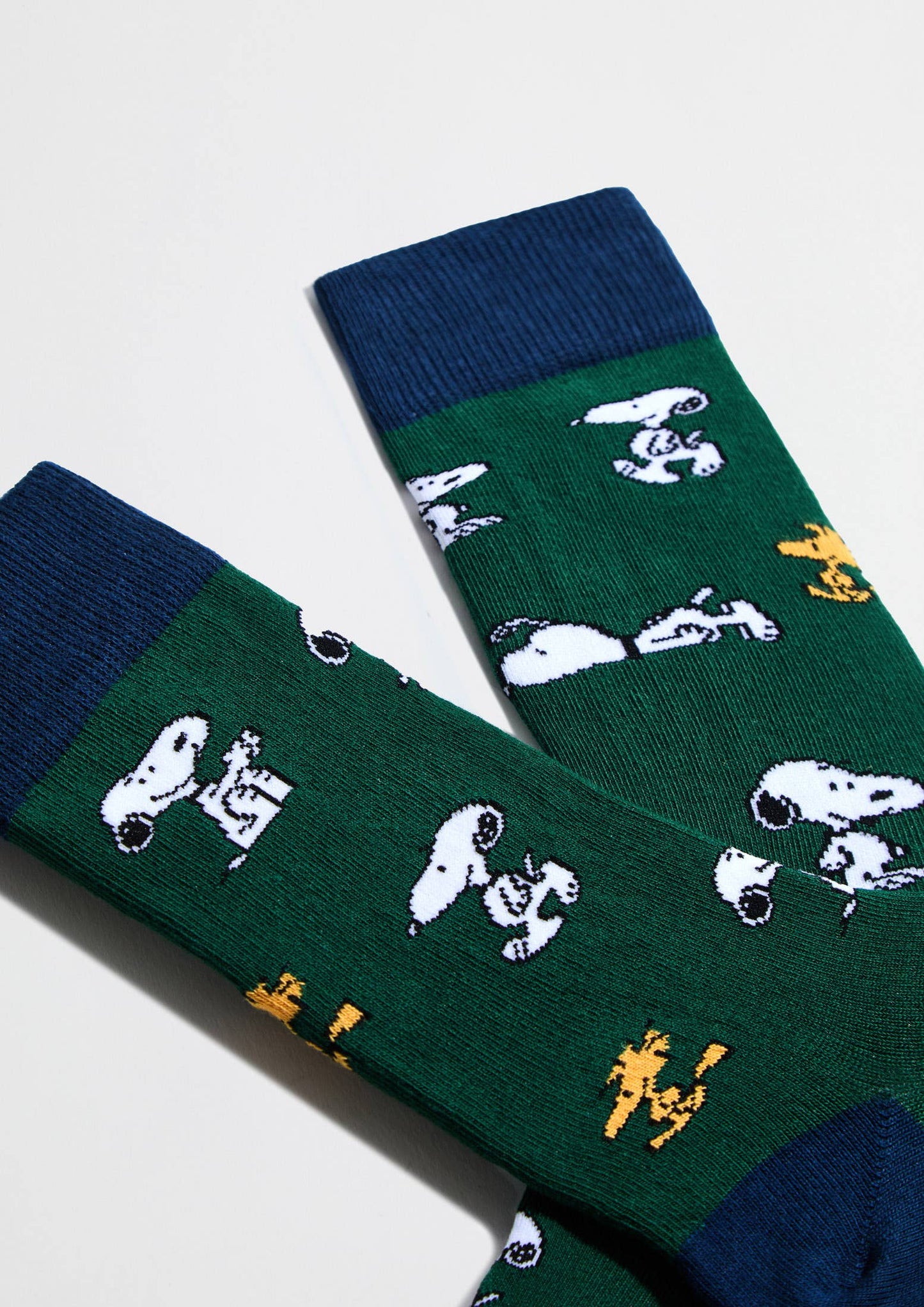 BeSnoopy Vert - Chaussettes 100% Coton Bio