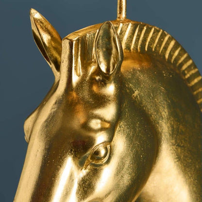 Lampada da terra Amadeus Horse, oro
