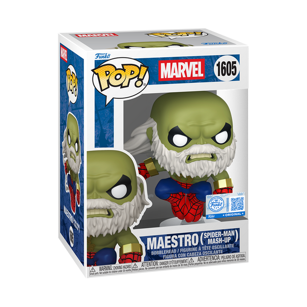 Pop! Maestro (Spider-Man Mash-Up) #1605 - boîte