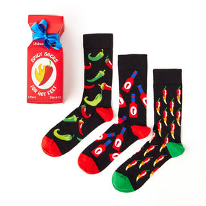 Set regalo di calzini piccanti