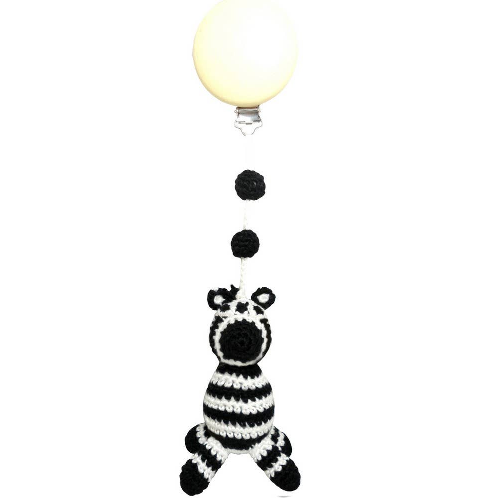 Accroche Poussette Zèbre