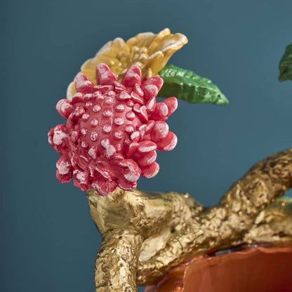 Jarrón con cabeza de mujer de M. Parrots