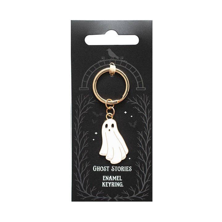 "Ghost Stories" Halloween Gothic Keychain