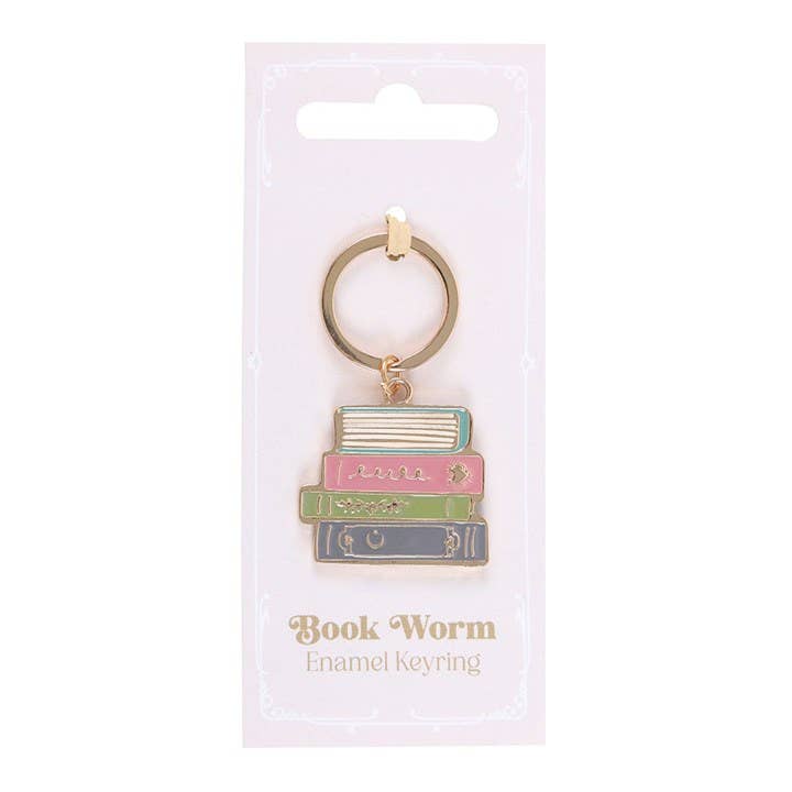 Porte-clés Livres 'Book Worm'