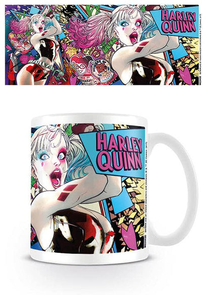 Mug DC Comics - Harley Quinn Neon