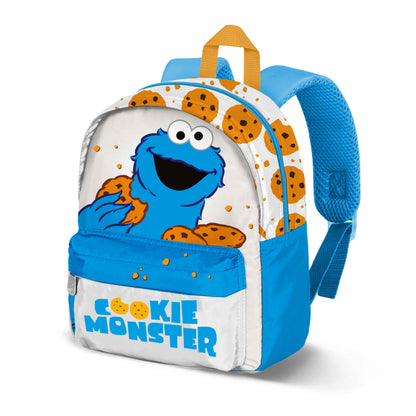 Sac à Dos Préscolaire Joy 1, rue Sésame « Macaron Cookie » – Blanc