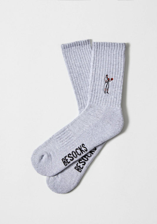 BeBoxer Embroidered Socks