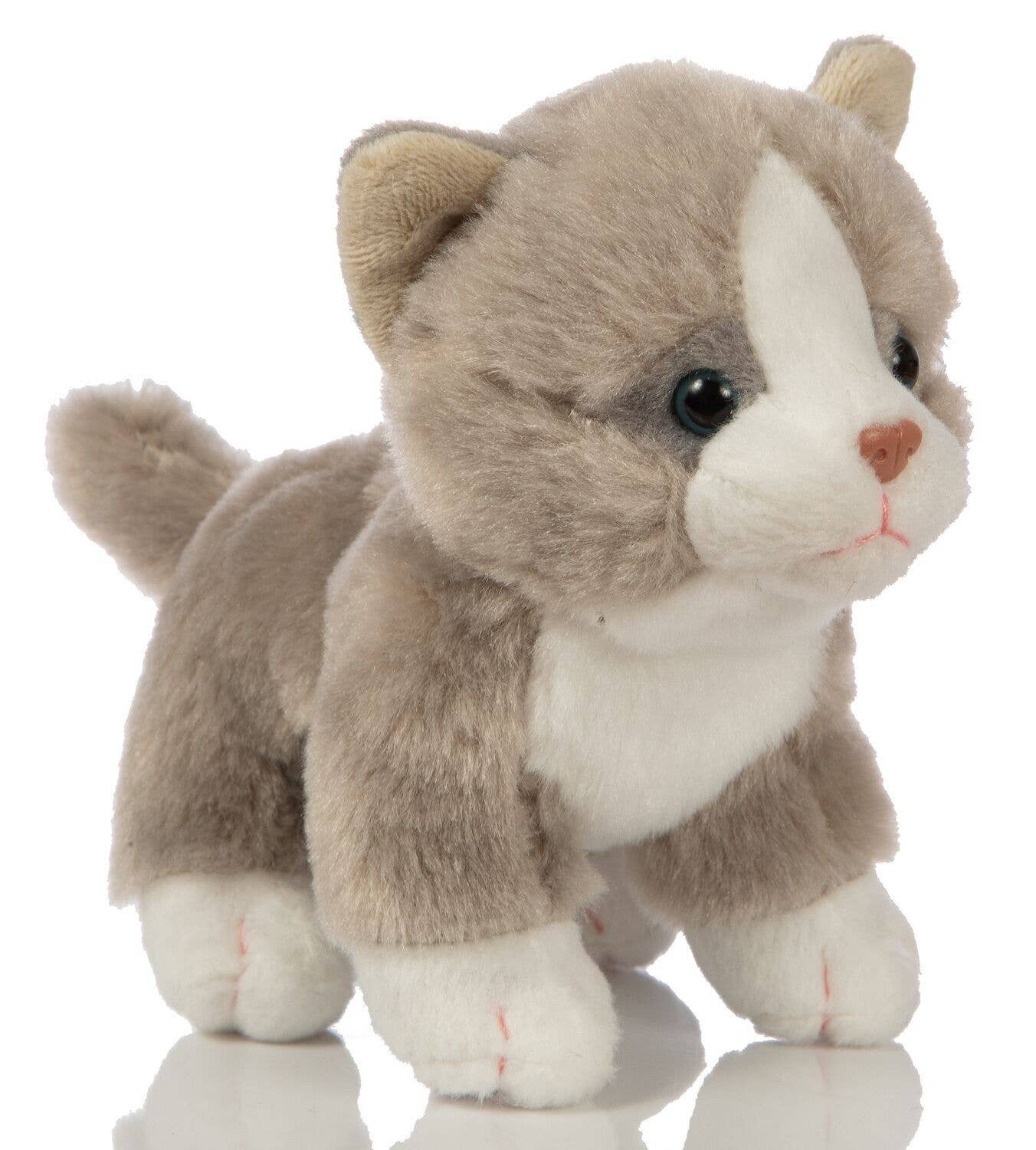 Peluche Chaton Debout - Gris
