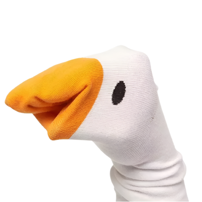 Chaussettes Canard Blanc