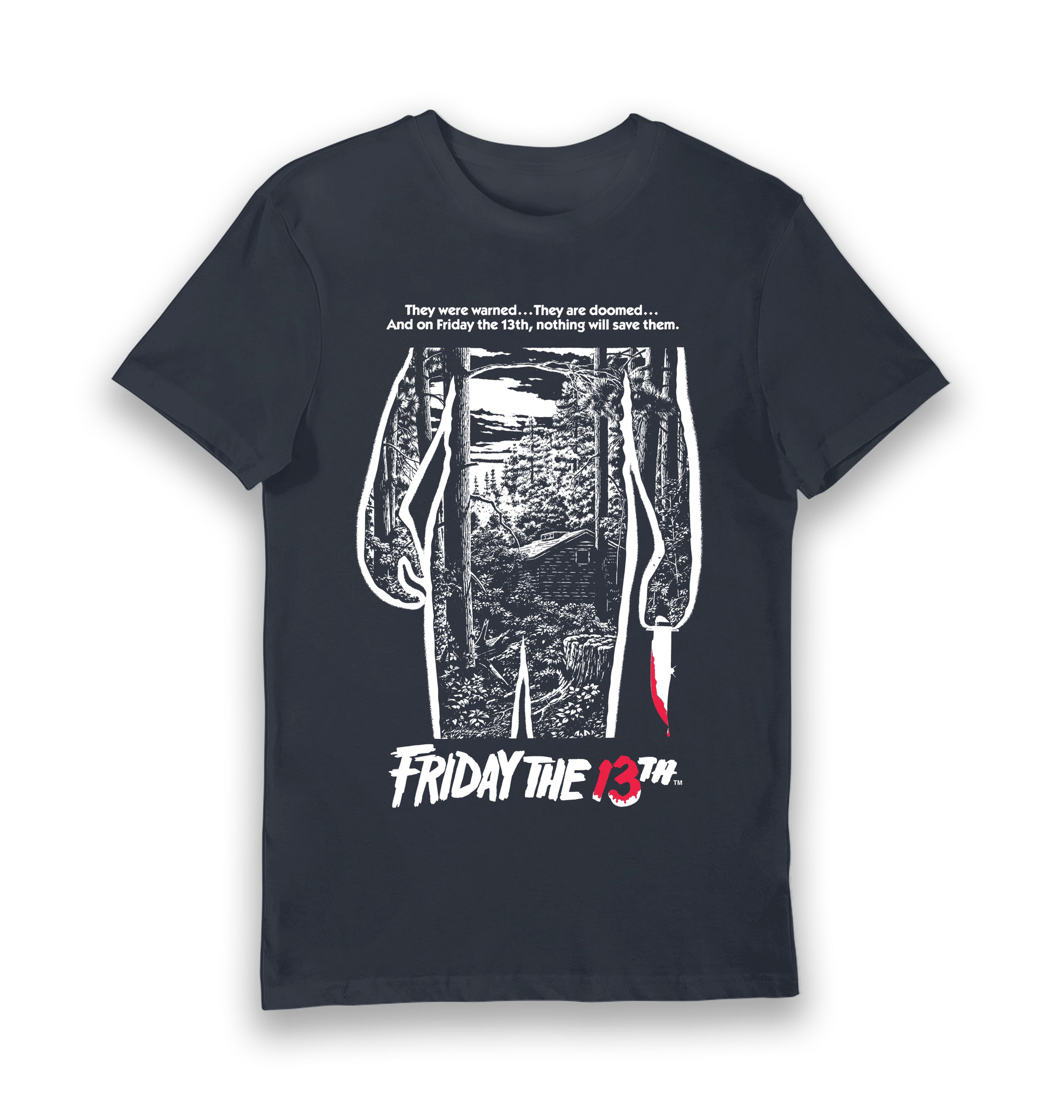 T-shirt adulte Friday the 13th affiche