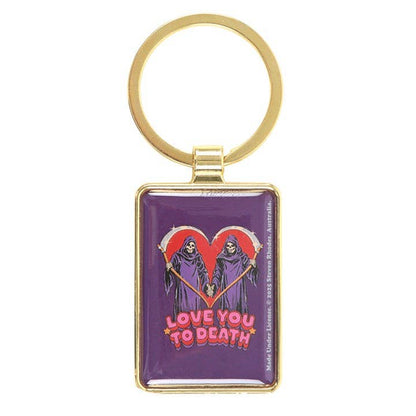 Porte-clés "Love You To Death" par Steven Rhodes