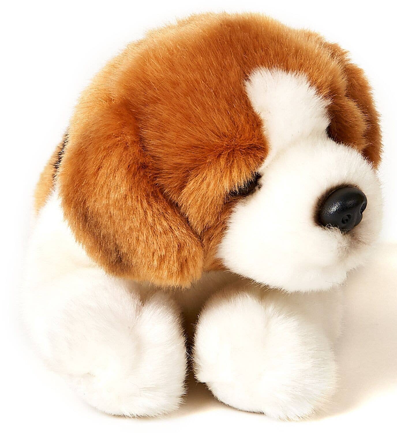 Peluche Chiot beagle, couché
