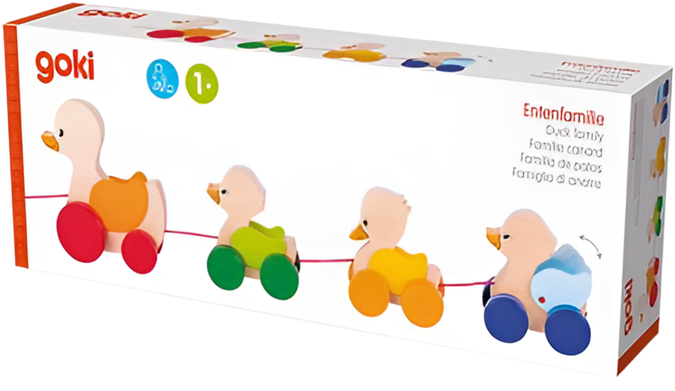 Pull-Along Animal - Large Duck Family