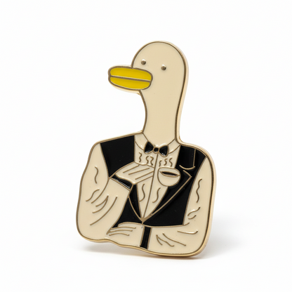 Pin's Canard Blanc Maître d’hôtel