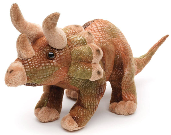 Tricératops, debout, 40 cm (longueur), doudou ou peluche Uni Toys