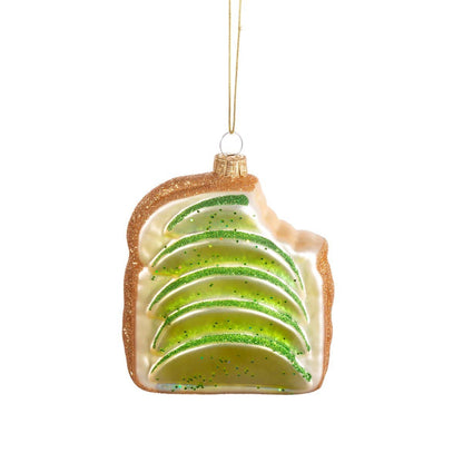 Avocado toast-shaped ball