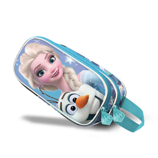Estuche doble con brillantina 3D de Frozen 2 de Disney