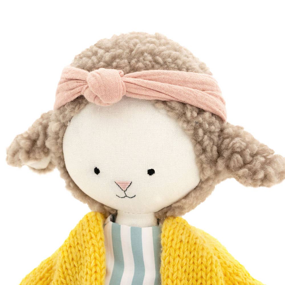 Peluche de algodón Cotti Motti, la oveja Zoe (30 cm) - 0+