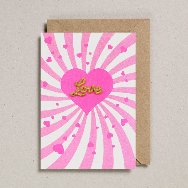 Biglietto di San Valentino - Spirale d'amore