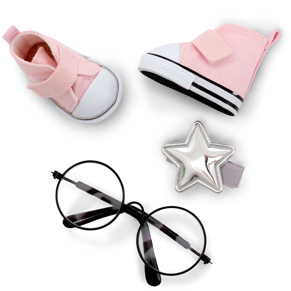 20cm shoe and accessory set