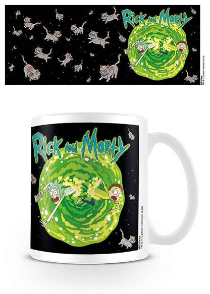 Taza de Rick y Morty - Dimensión Gato Flotante