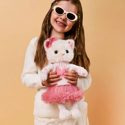 Peluche, Lucky Kitty, Lucky Sophie : Charme tendre 38 cm, 3 ans et +