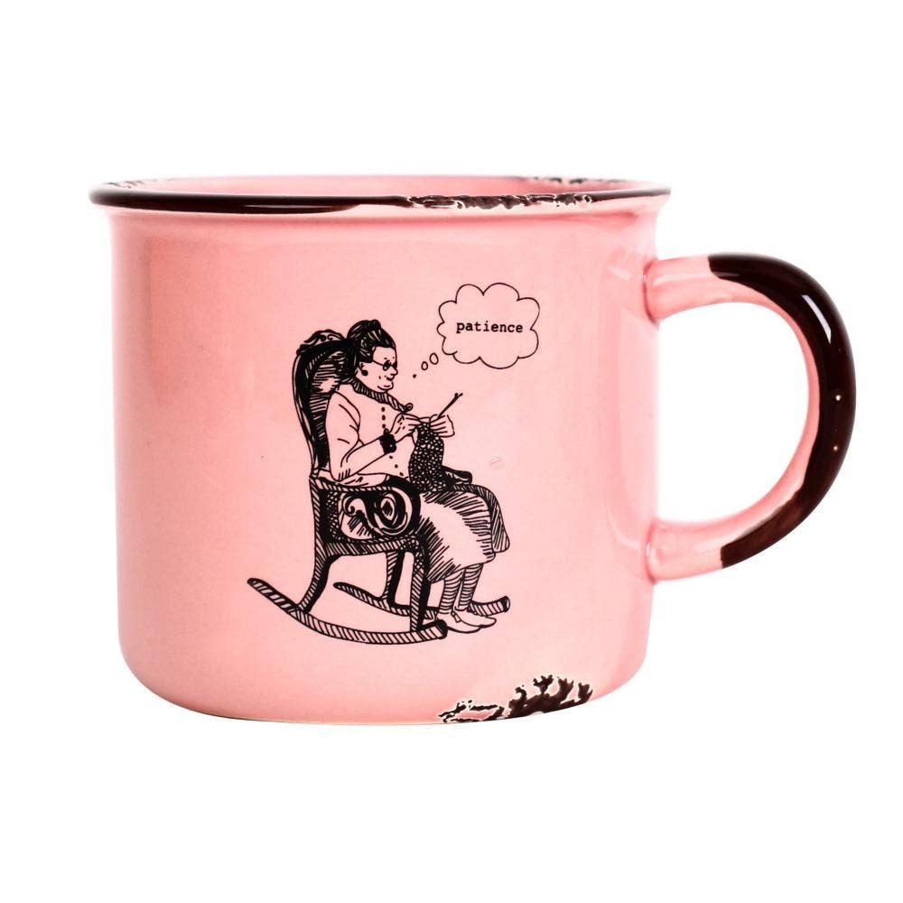Mug Grand Mère Peint à la Main Helio Ferretti Vue 2