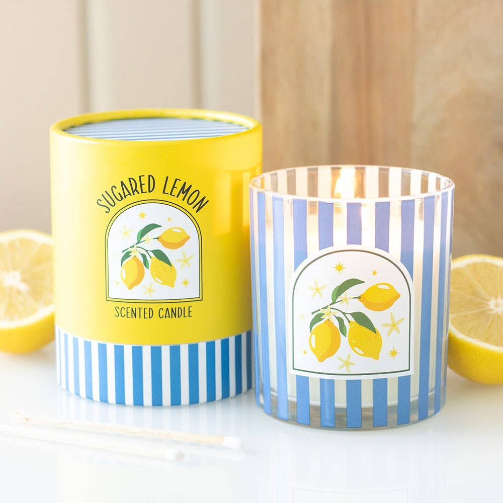 Bougie Parfumée Citron Sucré