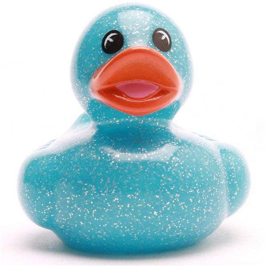 Mini Canard Pailleté - bleu