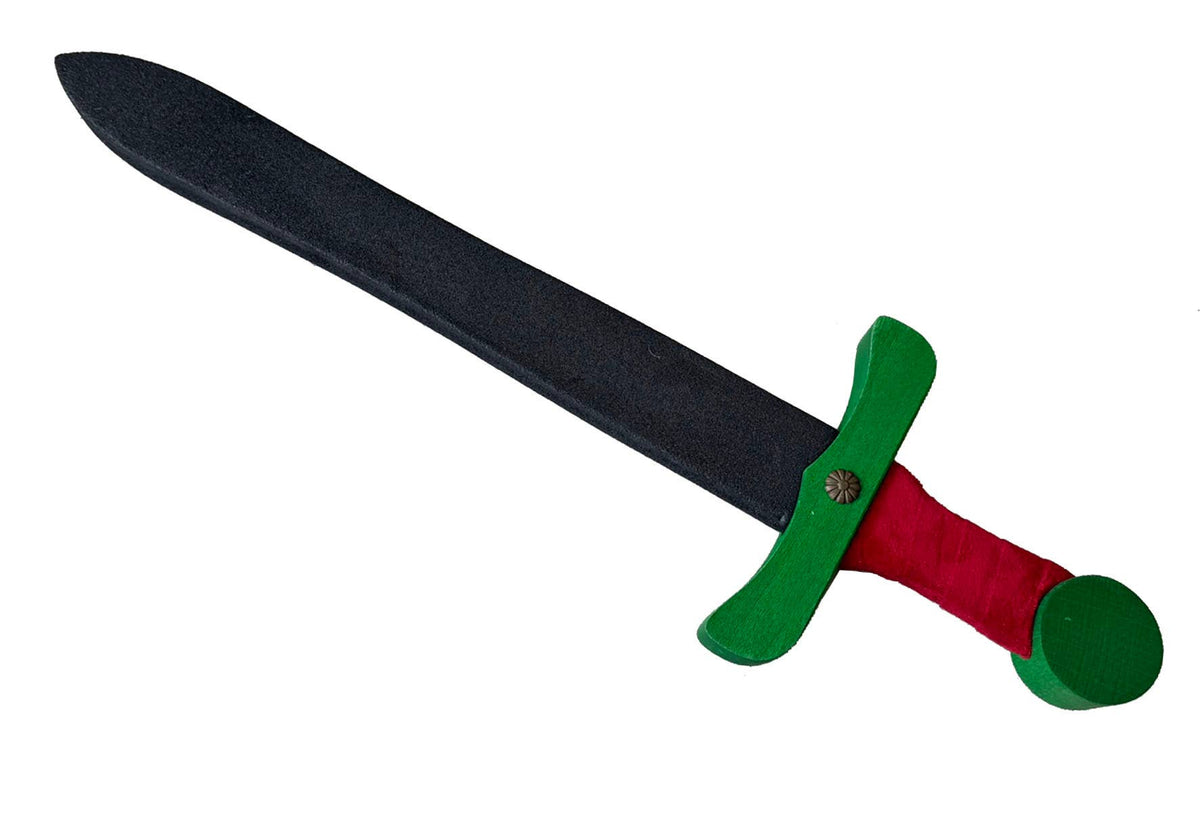 Épée Softik Verte + Fourreau Lion