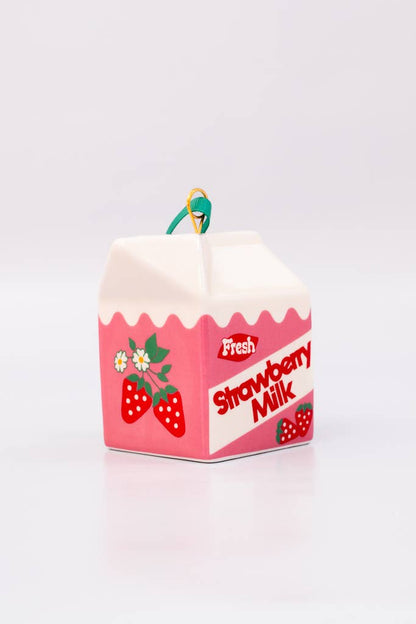 Strawberry Milk Hanging Decoration