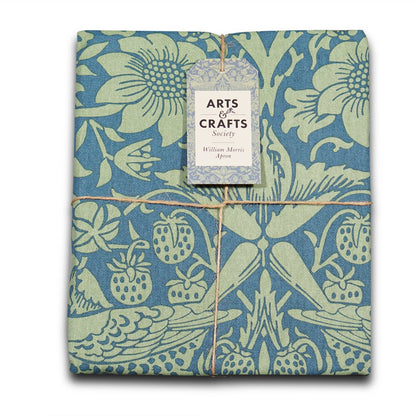 Tablier William Morris - en coton recyclé Sage vert