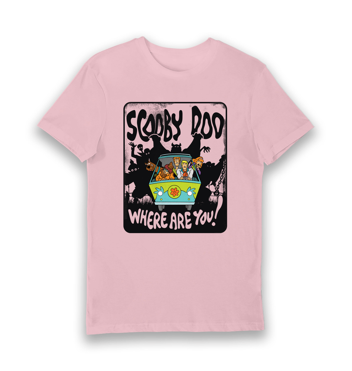 T-shirt adulte Scooby-Doo Mystery Machine Where Are You
