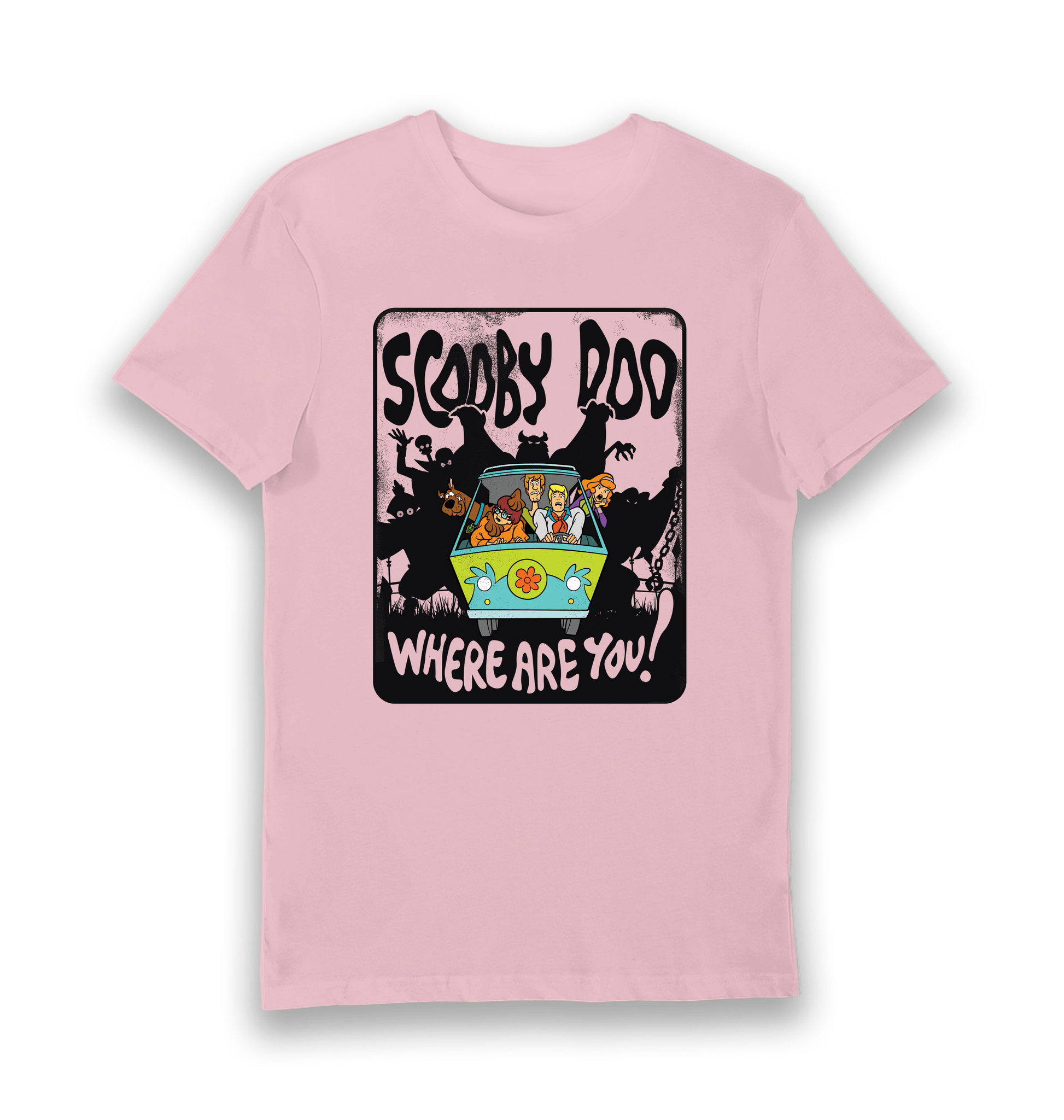 T-shirt adulte Scooby-Doo Mystery Machine Where Are You