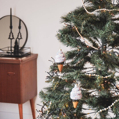 Boule de Noël Glace à l’italienne